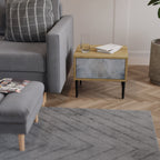 MUTED ARC Nachttisch in Eiche-Optik