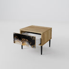 MARBLE OF TOMMORROW Nachttisch in Eiche-Optik