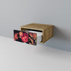 NEVERENDING BLOOM Nachttisch in Eiche-Optik