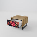 NEVERENDING BLOOM Nachttisch in Eiche-Optik