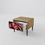 NEVERENDING BLOOM Nachttisch in Eiche-Optik