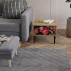 NEVERENDING BLOOM Nachttisch in Eiche-Optik