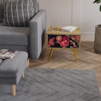 NEVERENDING BLOOM Nachttisch in Eiche-Optik