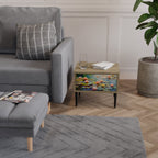 BLOOMING WATERS Nachttisch in Eiche-Optik