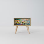 BLOOMING WATERS Nachttisch in Eiche-Optik