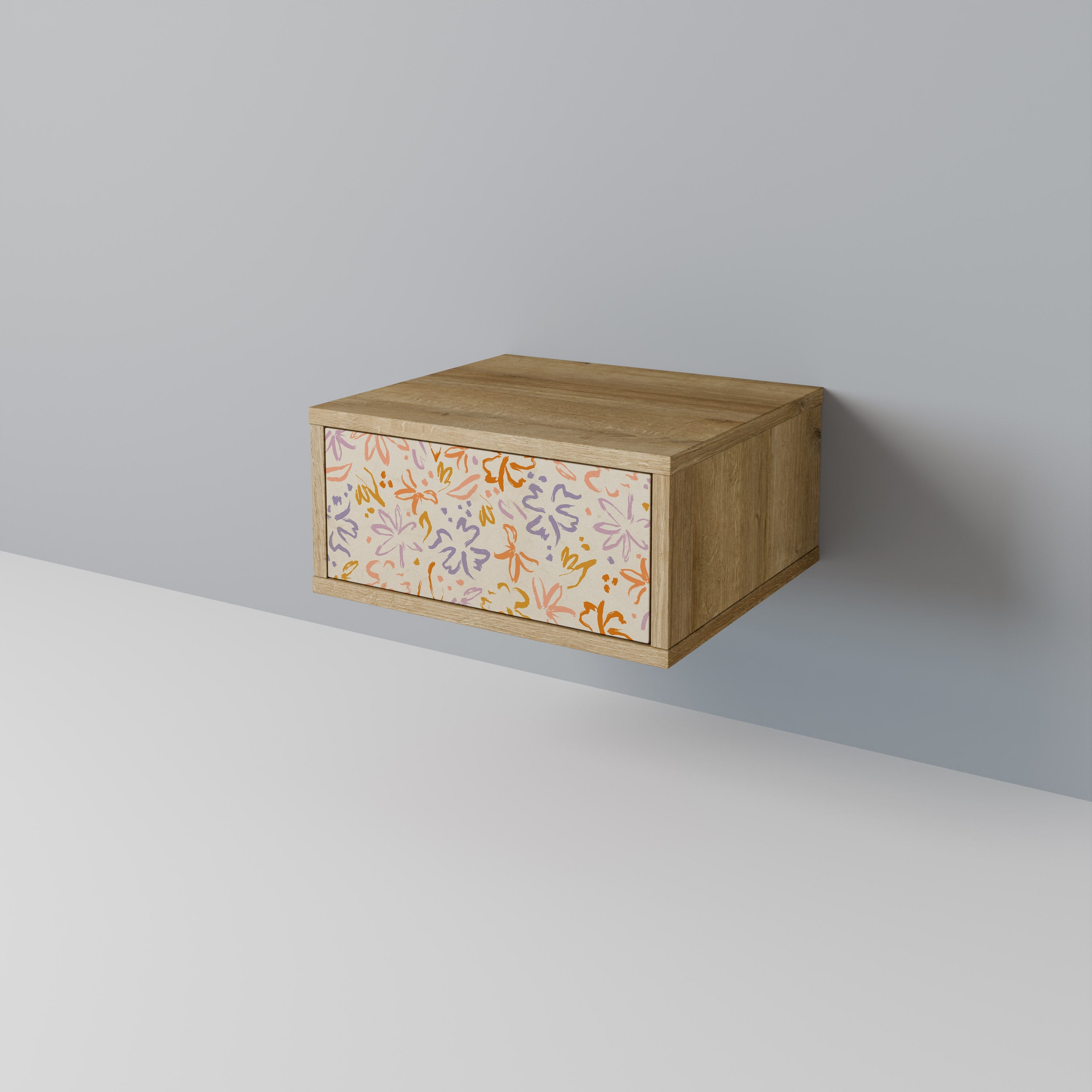 SPRING WHIMSY Nachttisch in Eichenoptik