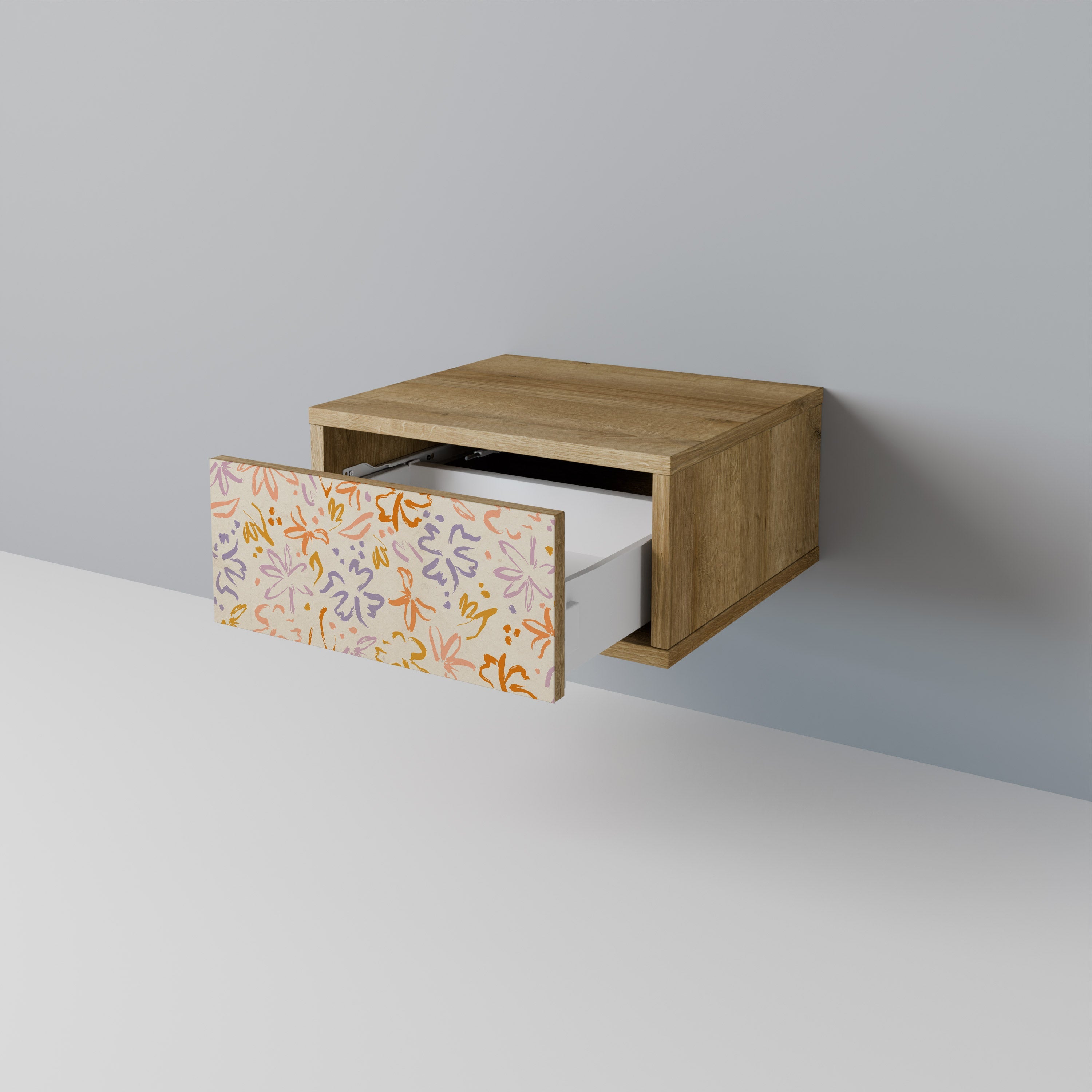 SPRING WHIMSY Nachttisch in Eichenoptik