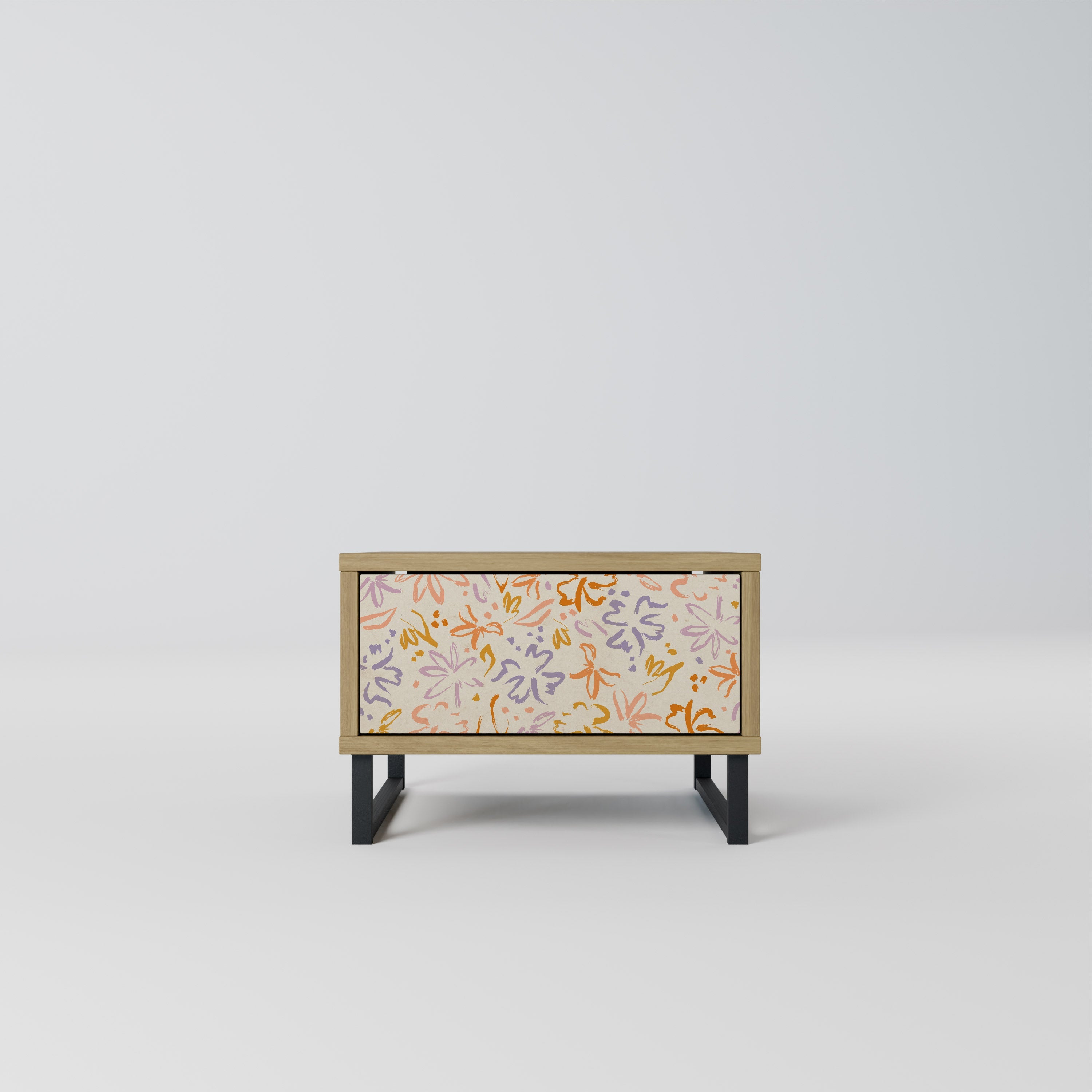 SPRING WHIMSY Nachttisch in Eichenoptik