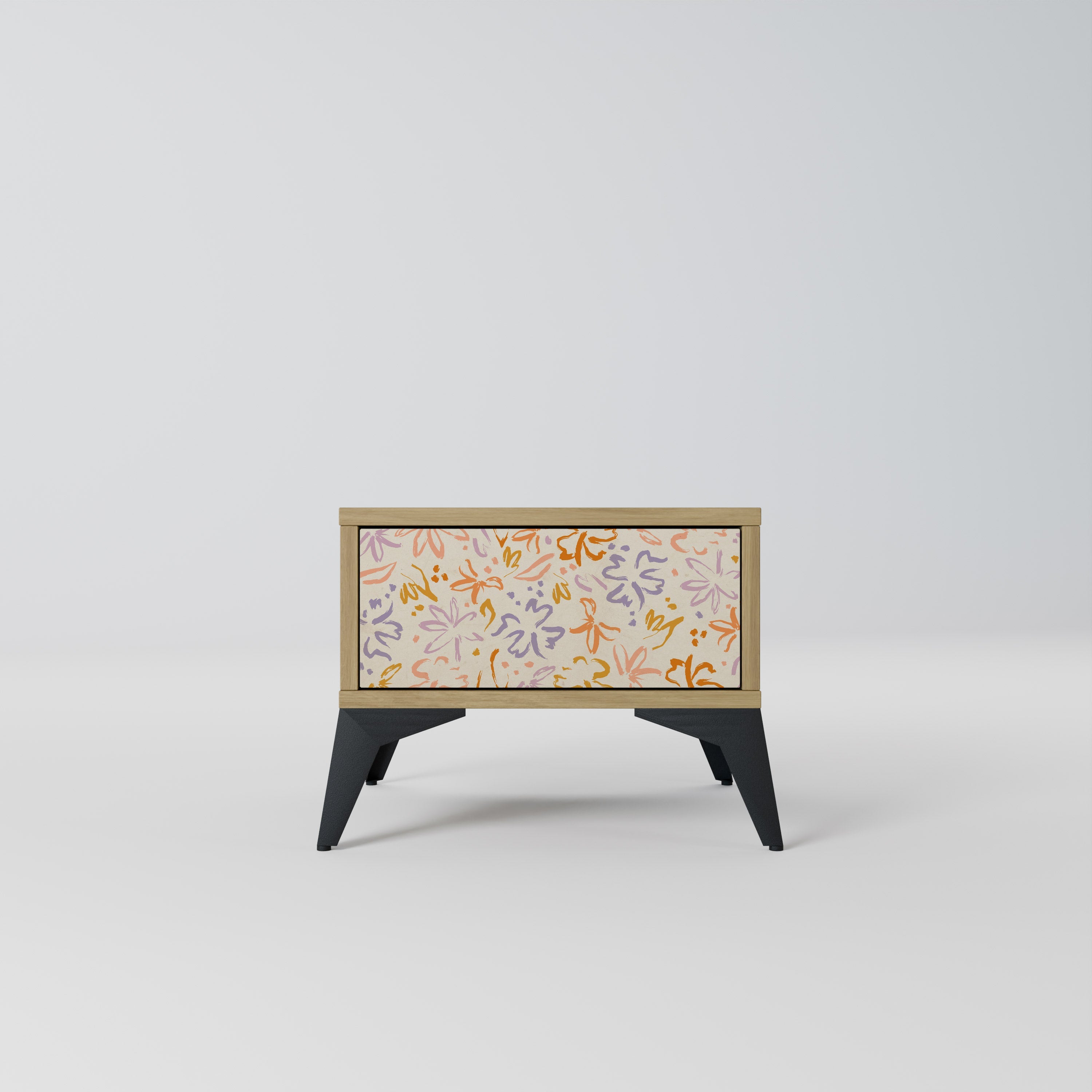 SPRING WHIMSY Nachttisch in Eichenoptik