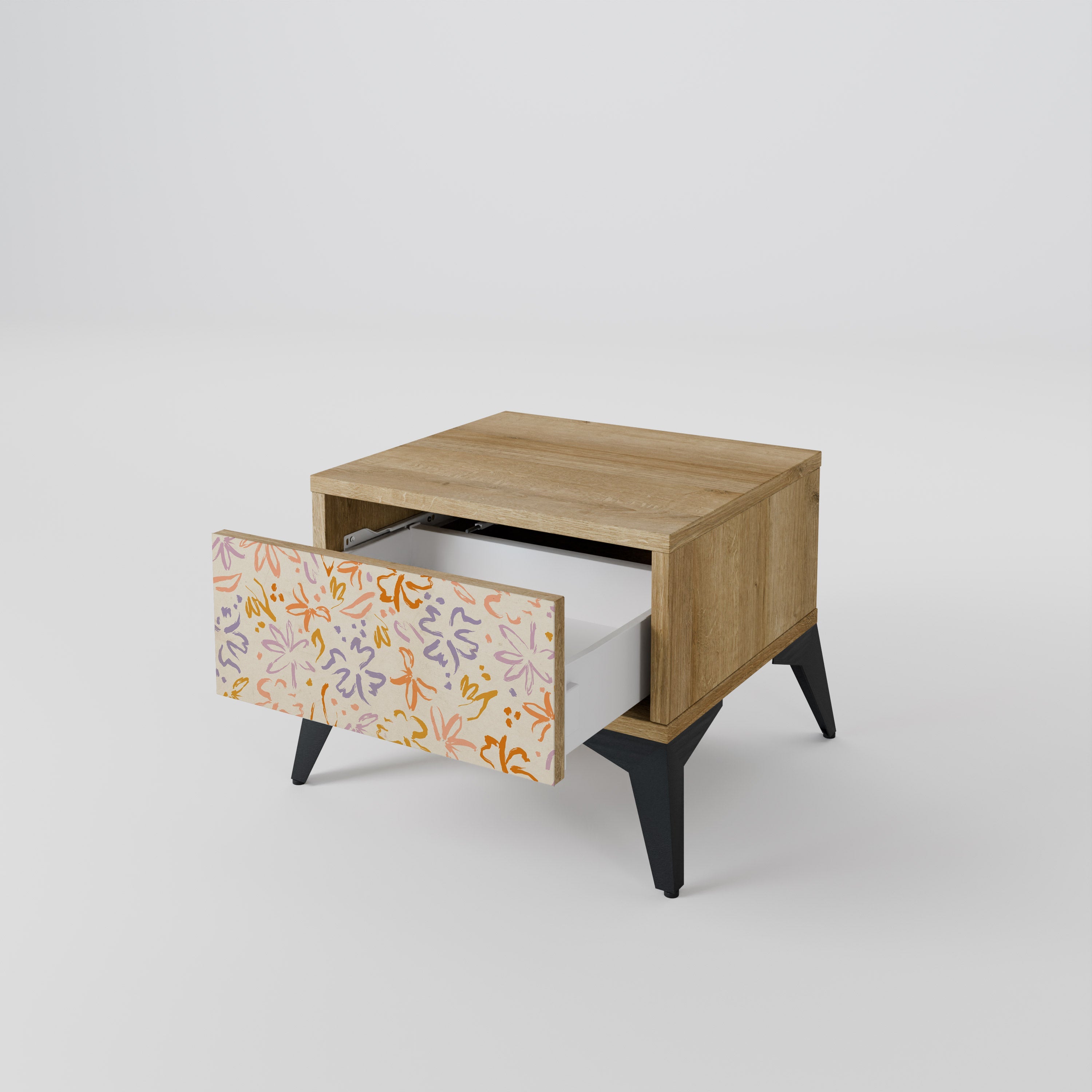 SPRING WHIMSY Nachttisch in Eichenoptik