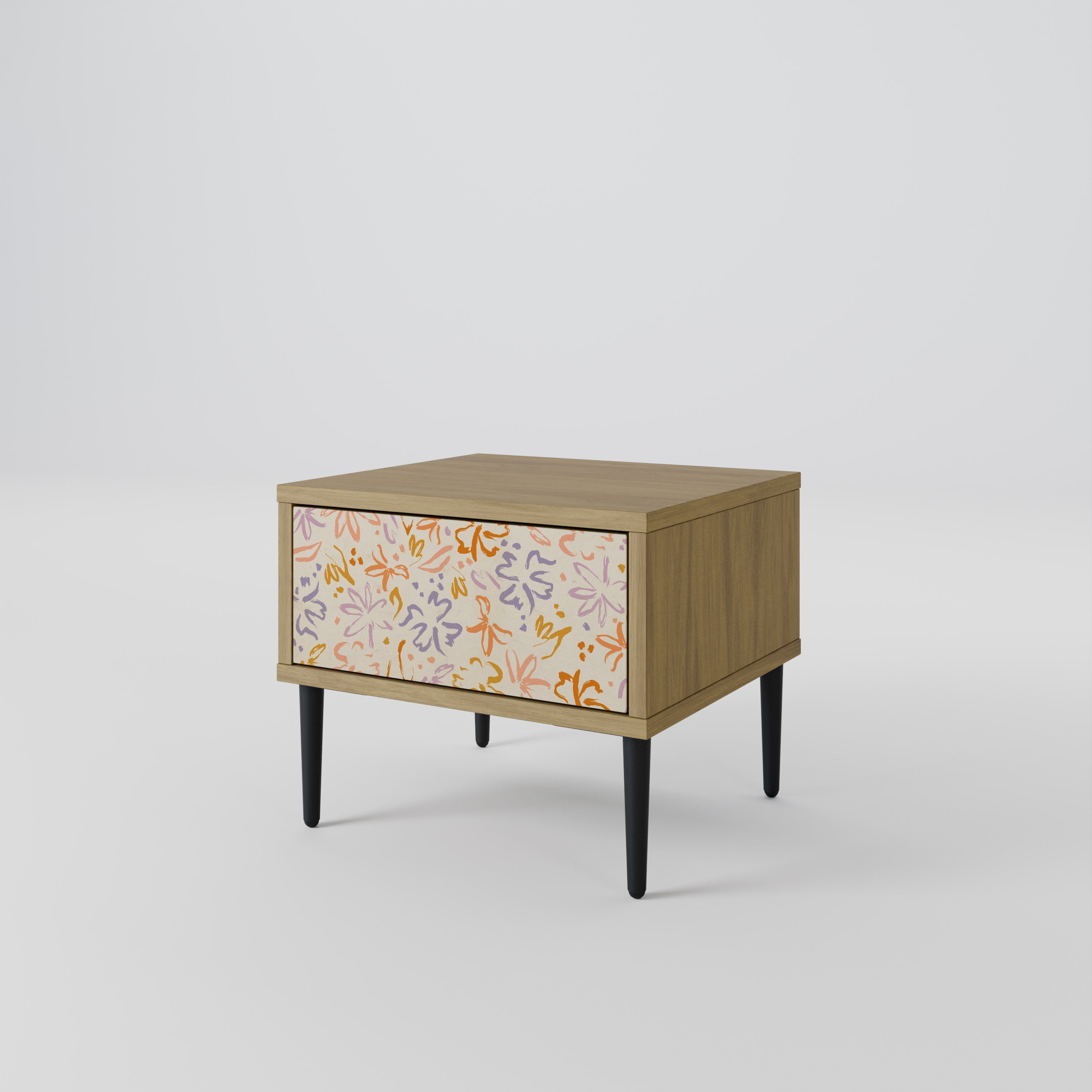 SPRING WHIMSY Nachttisch in Eichenoptik