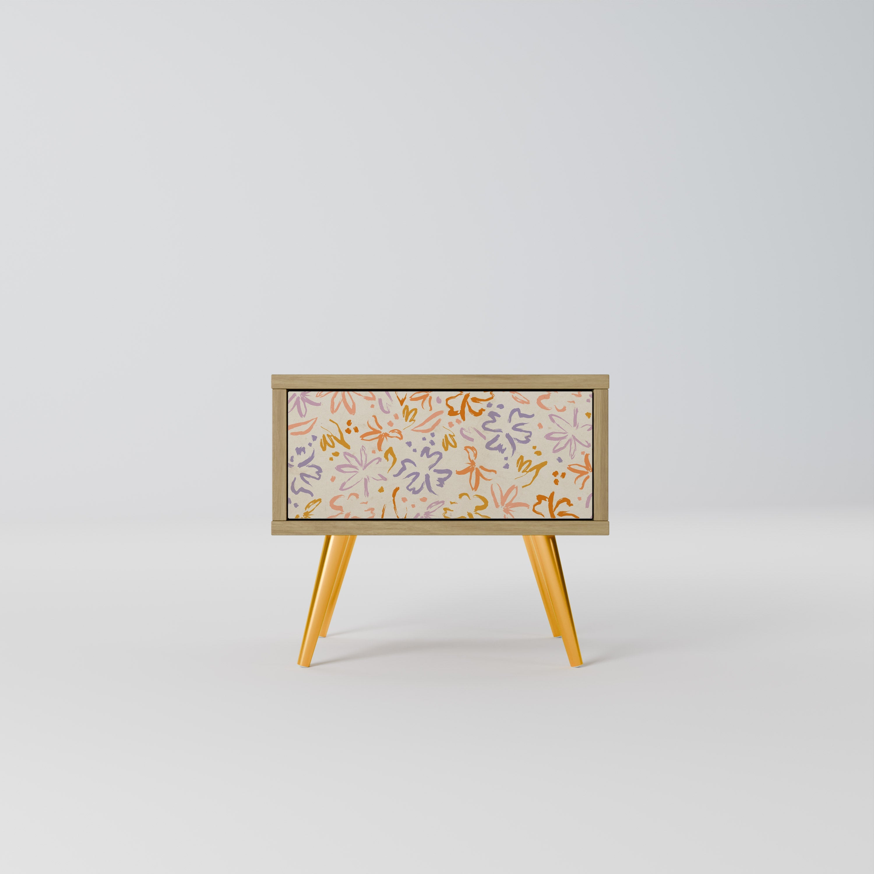 SPRING WHIMSY Nachttisch in Eichenoptik