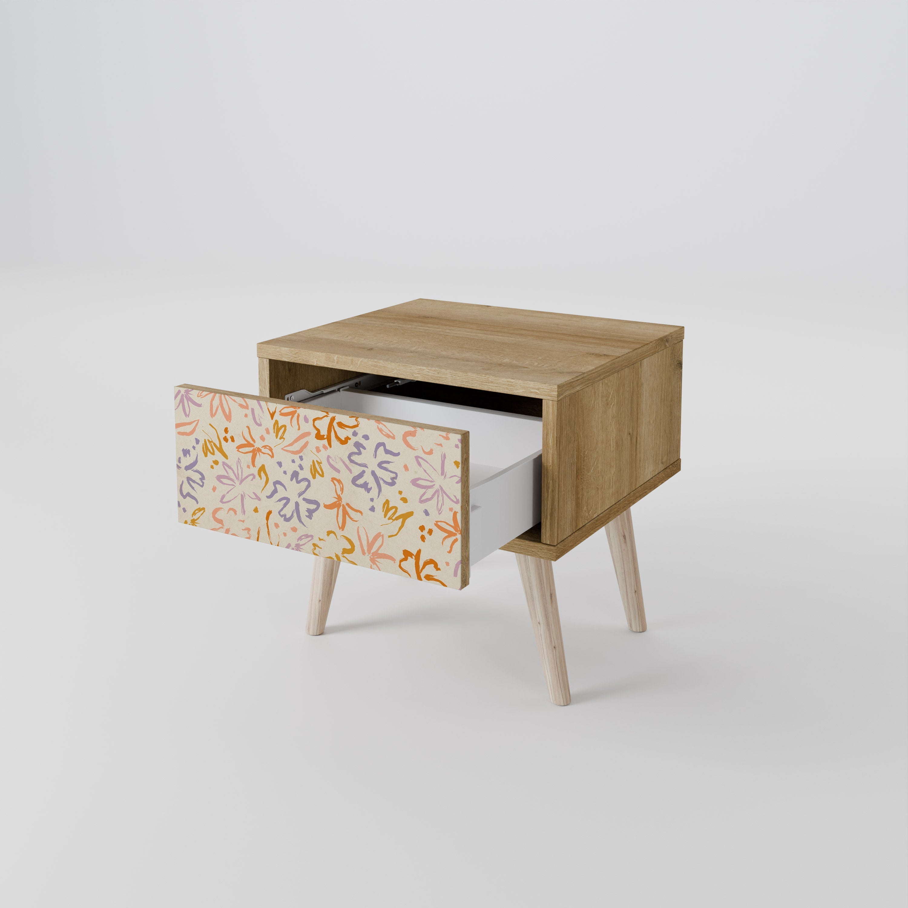 SPRING WHIMSY Nachttisch in Eichenoptik