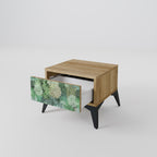 SUCCULENT CLUSTER Nachttisch in Eiche-Optik