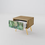 SUCCULENT CLUSTER Nachttisch in Eiche-Optik