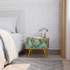 SUCCULENT CLUSTER Nachttisch in Eiche-Optik