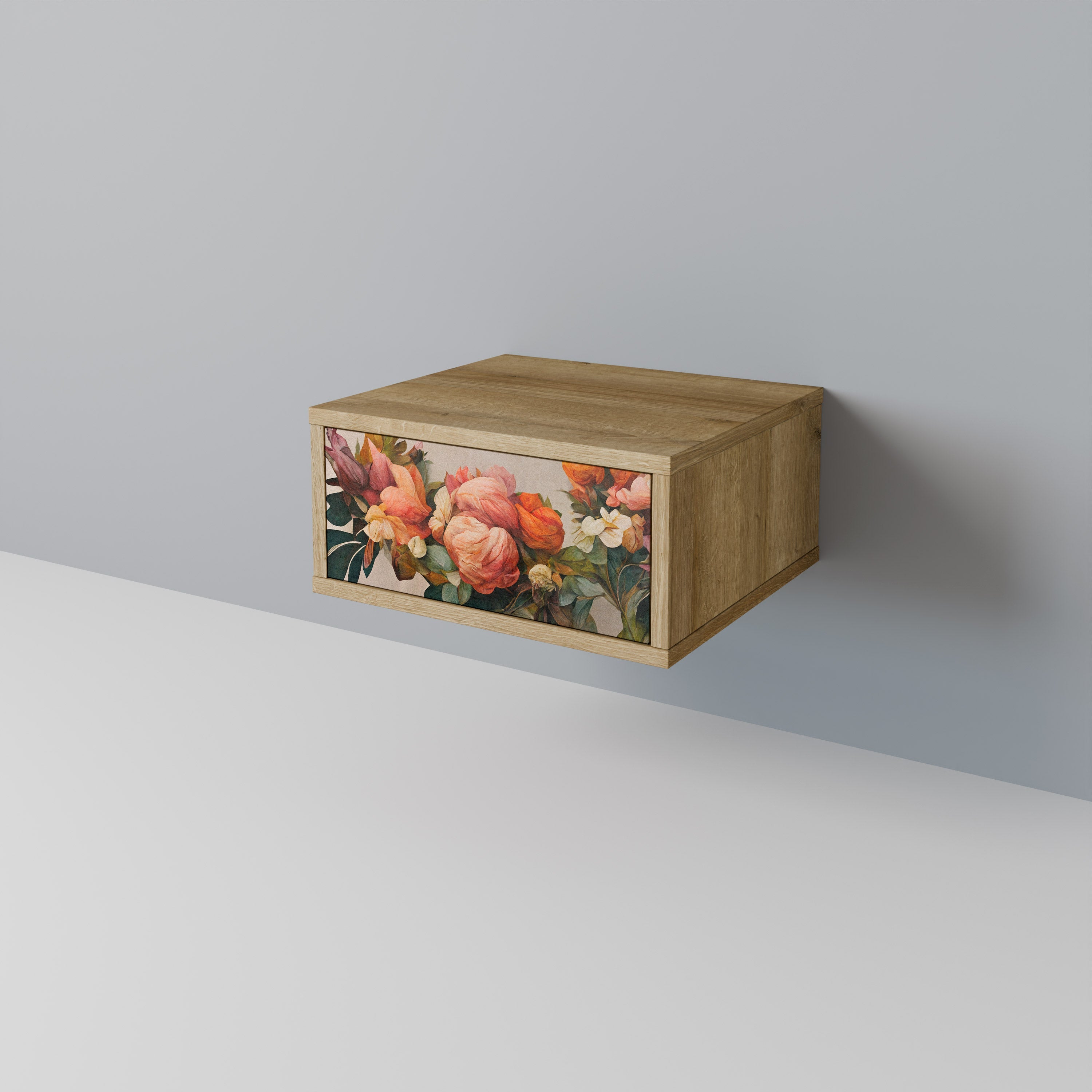 STYLISH BEAUTY Nachttisch in Eichenoptik