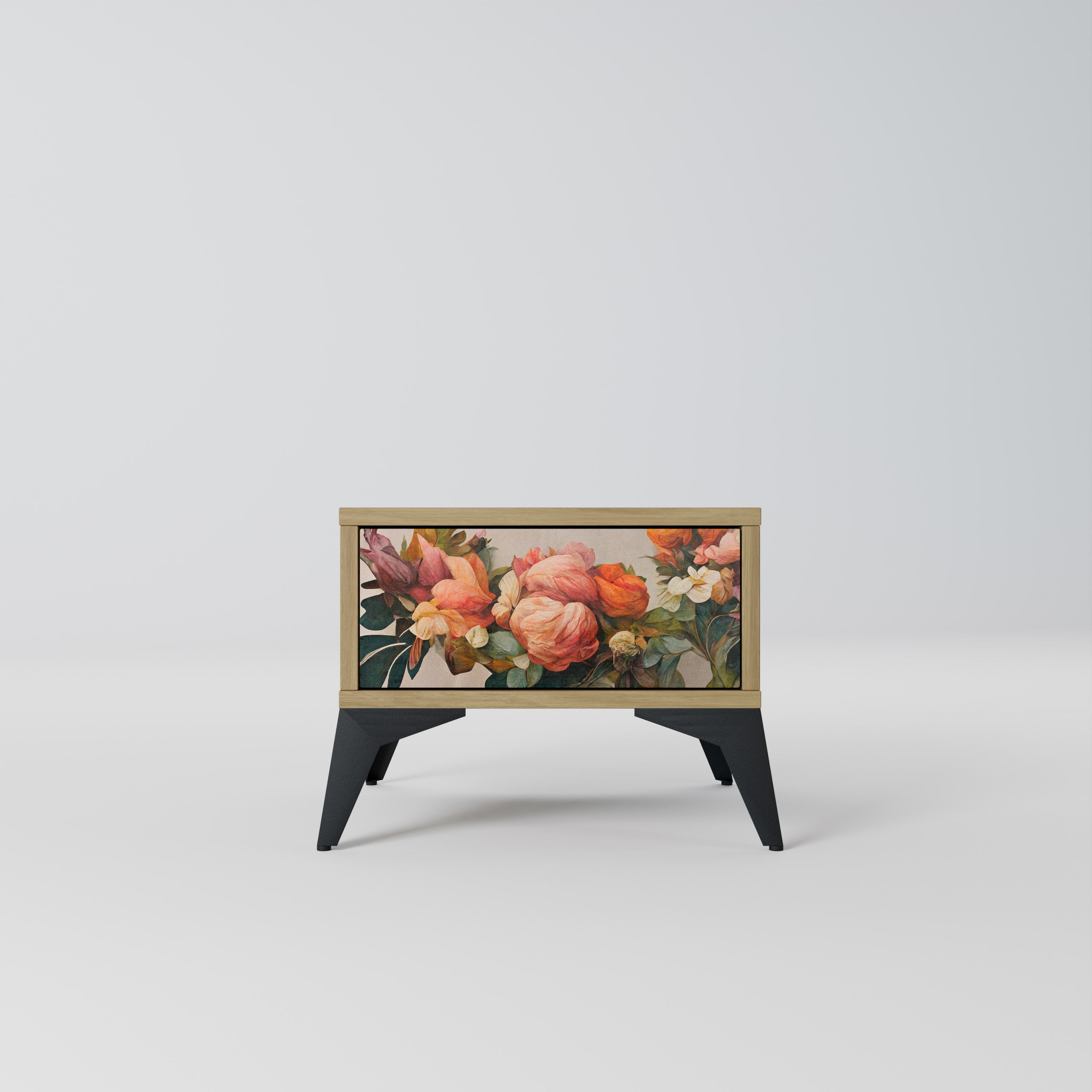STYLISH BEAUTY Nachttisch in Eichenoptik