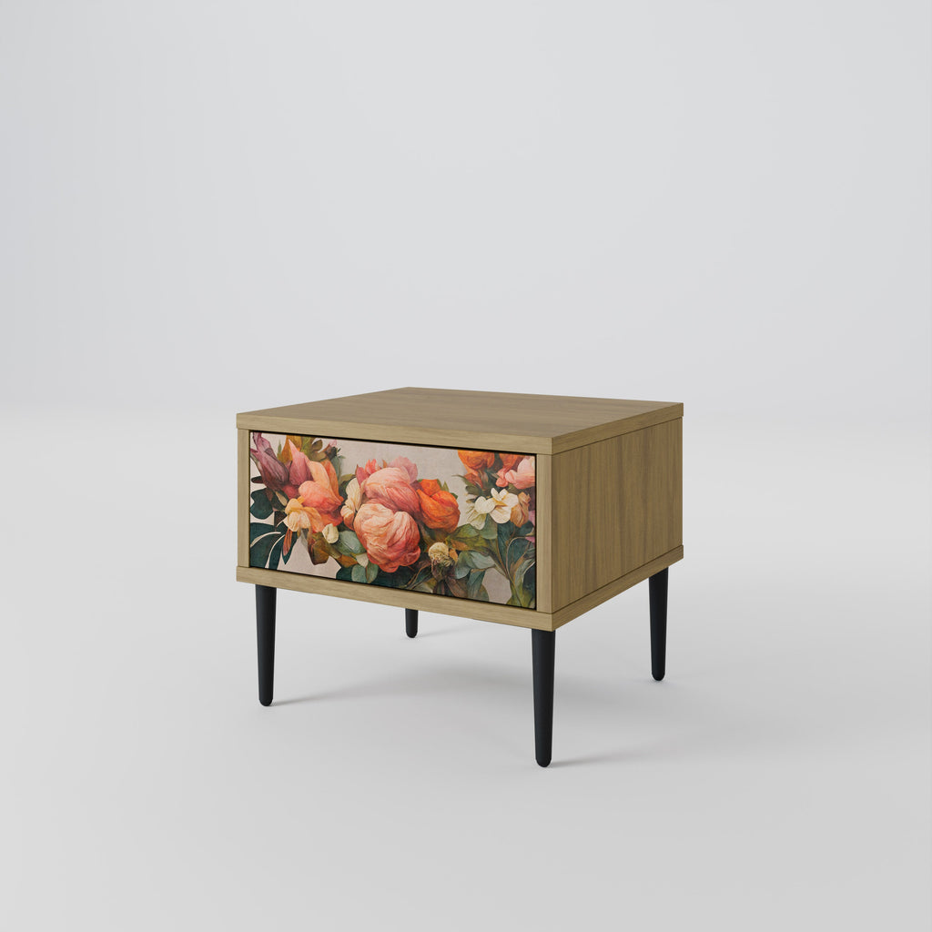 STYLISH BEAUTY Nachttisch in Eichenoptik