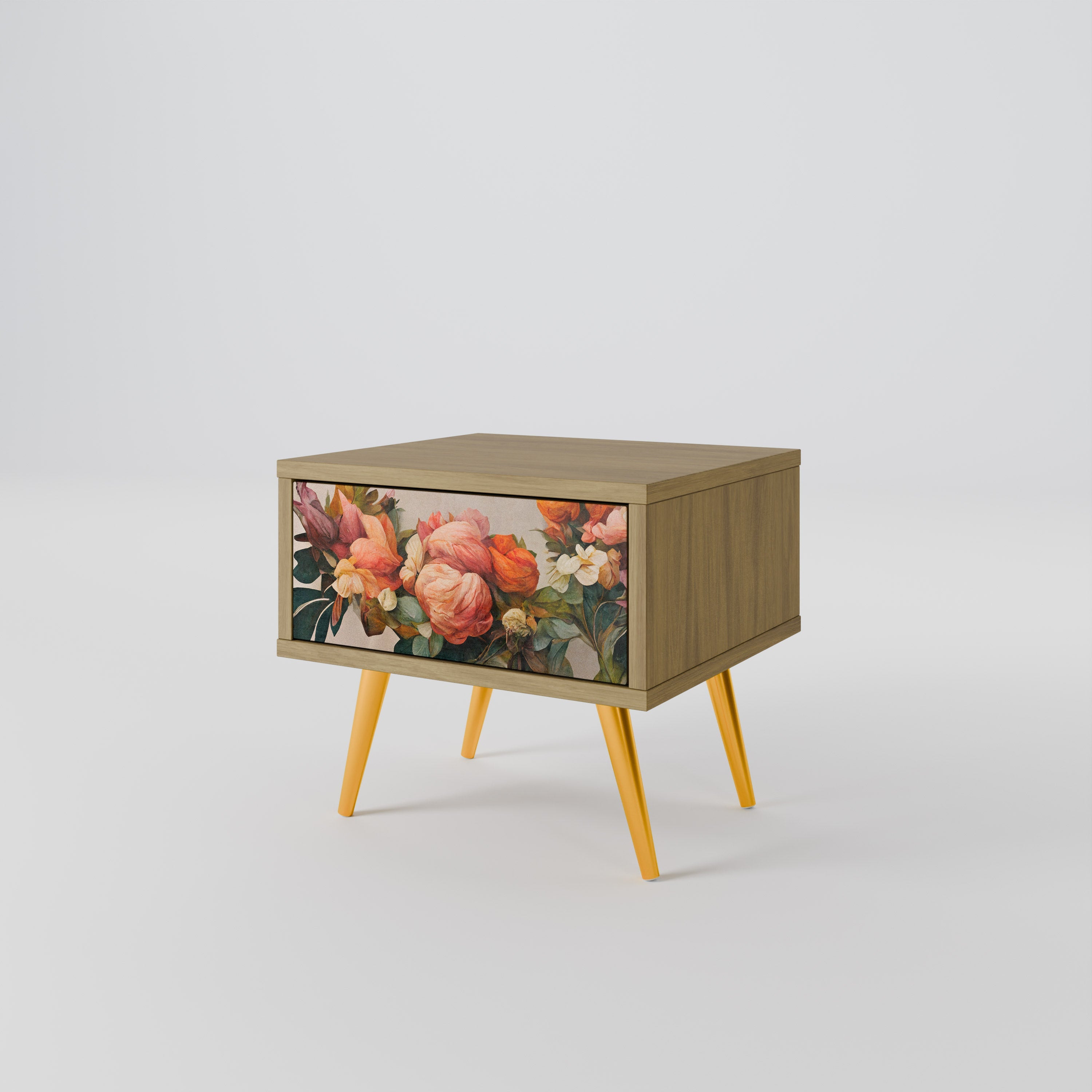 STYLISH BEAUTY Nachttisch in Eichenoptik