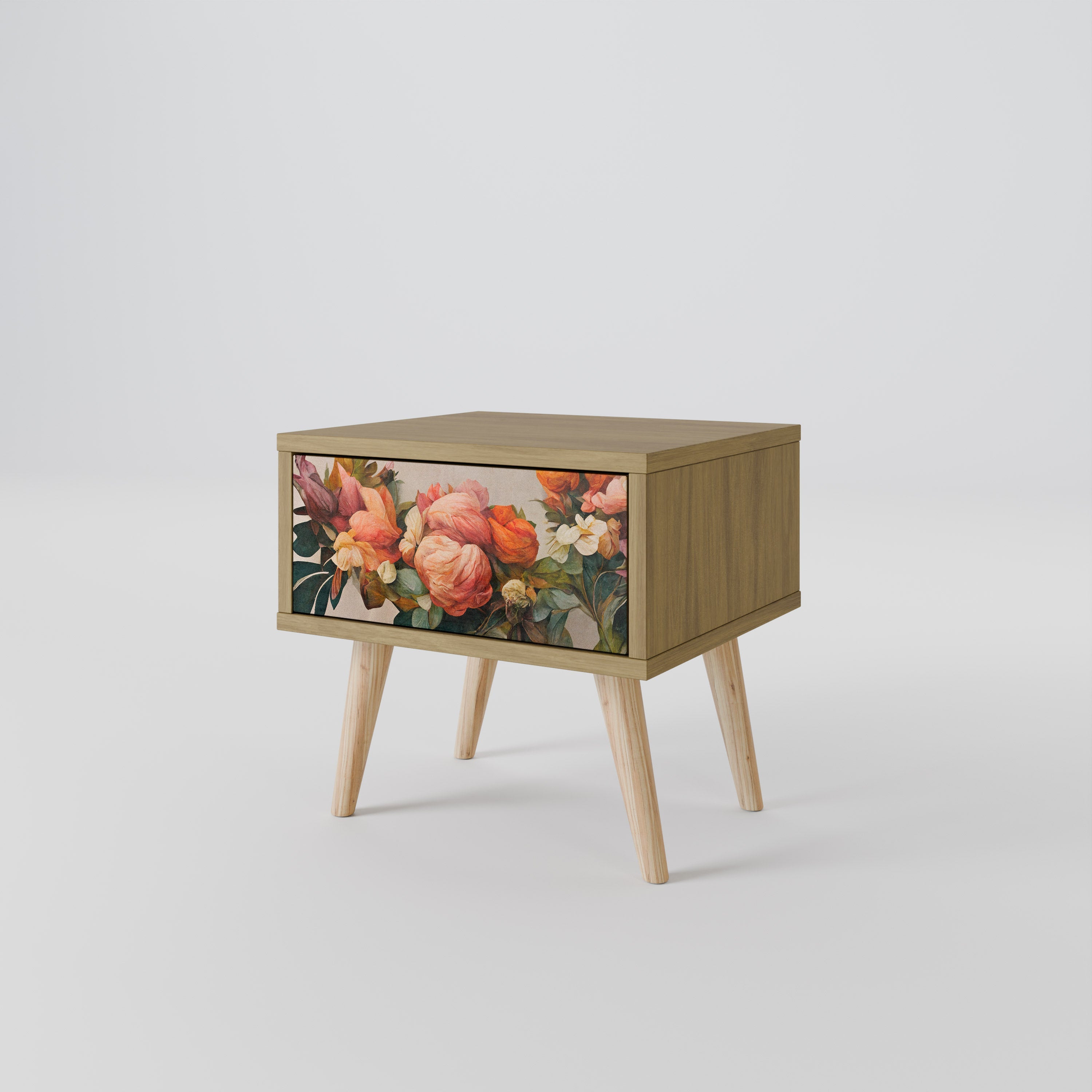 STYLISH BEAUTY Nachttisch in Eichenoptik