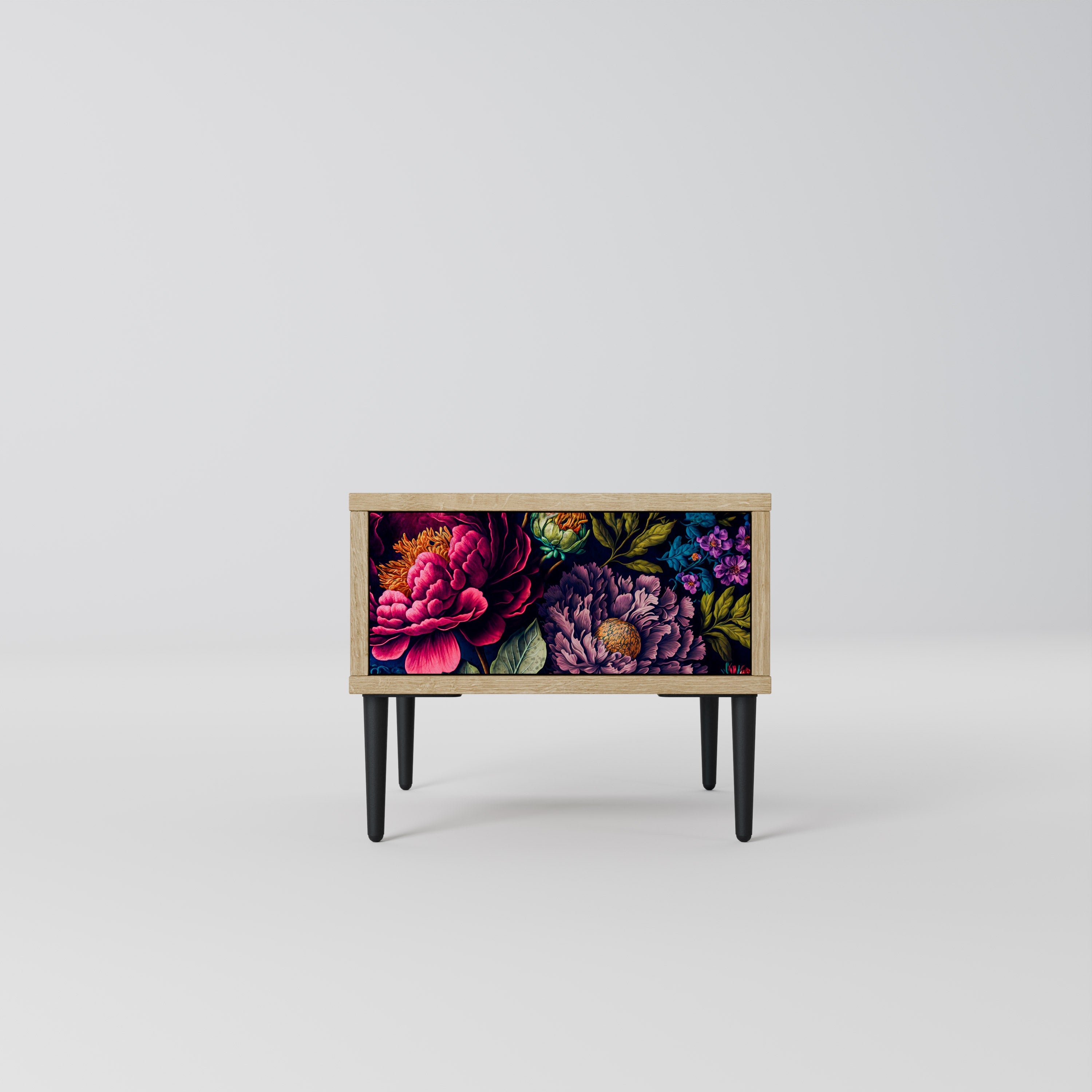 BLOOMING ELEGANCE Nachttisch in Eichenoptik