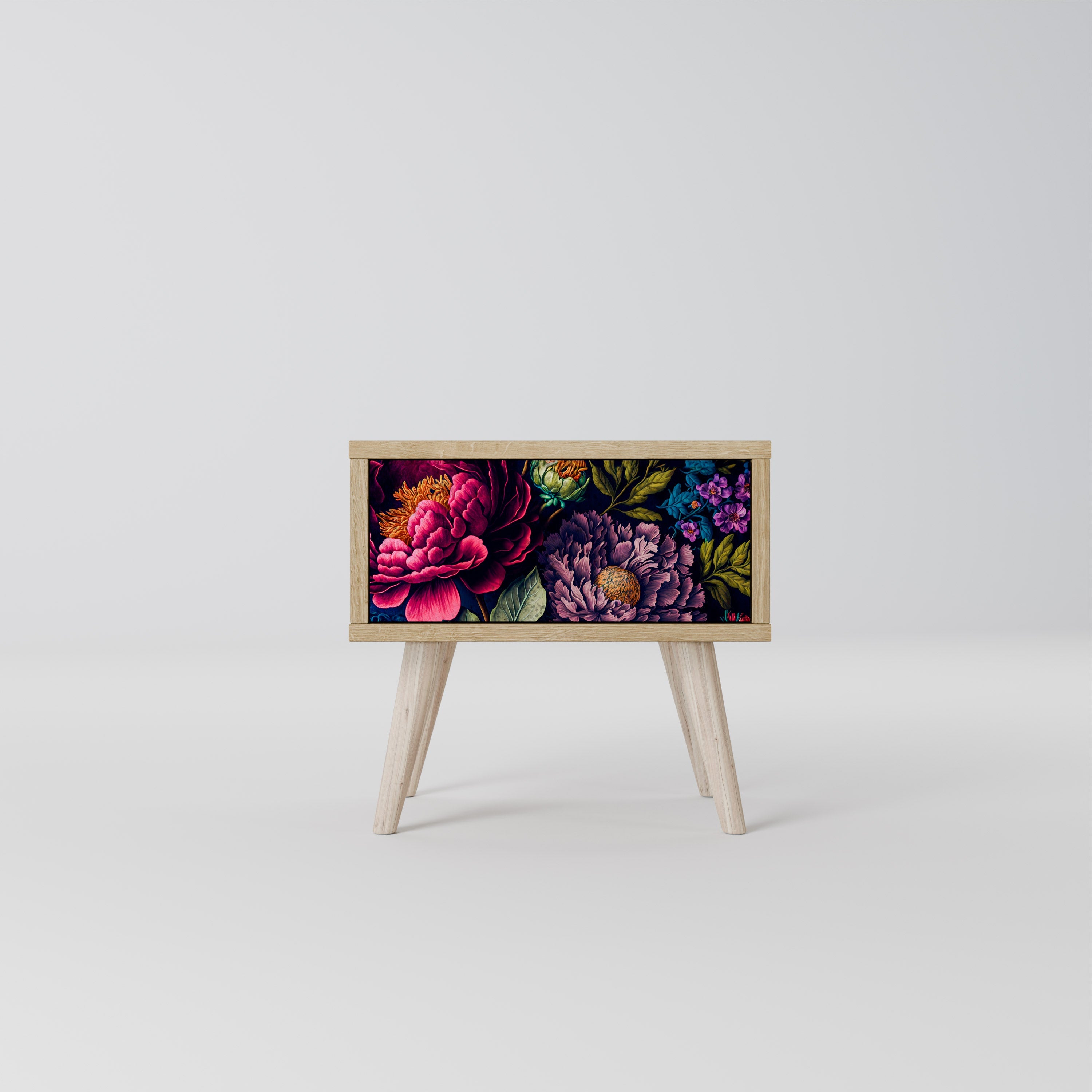 BLOOMING ELEGANCE Nachttisch in Eichenoptik
