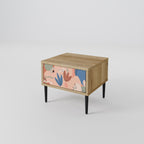 PASTEL DESTINY Nightstand in Oak Effect