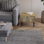 HERBAL GRACE Nachttisch in Eiche-Optik