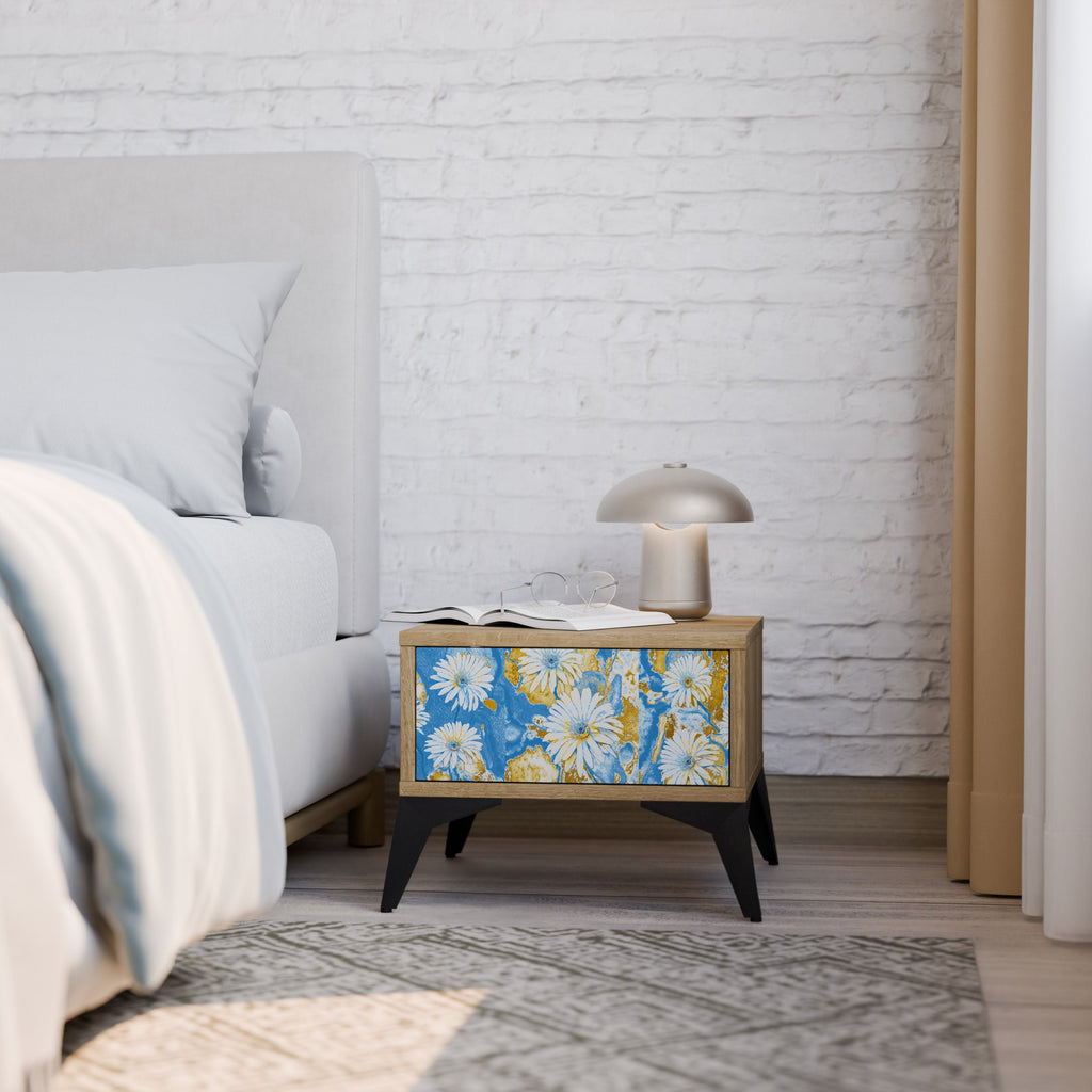 DAISY LUXE Nachttisch in Eichenoptik