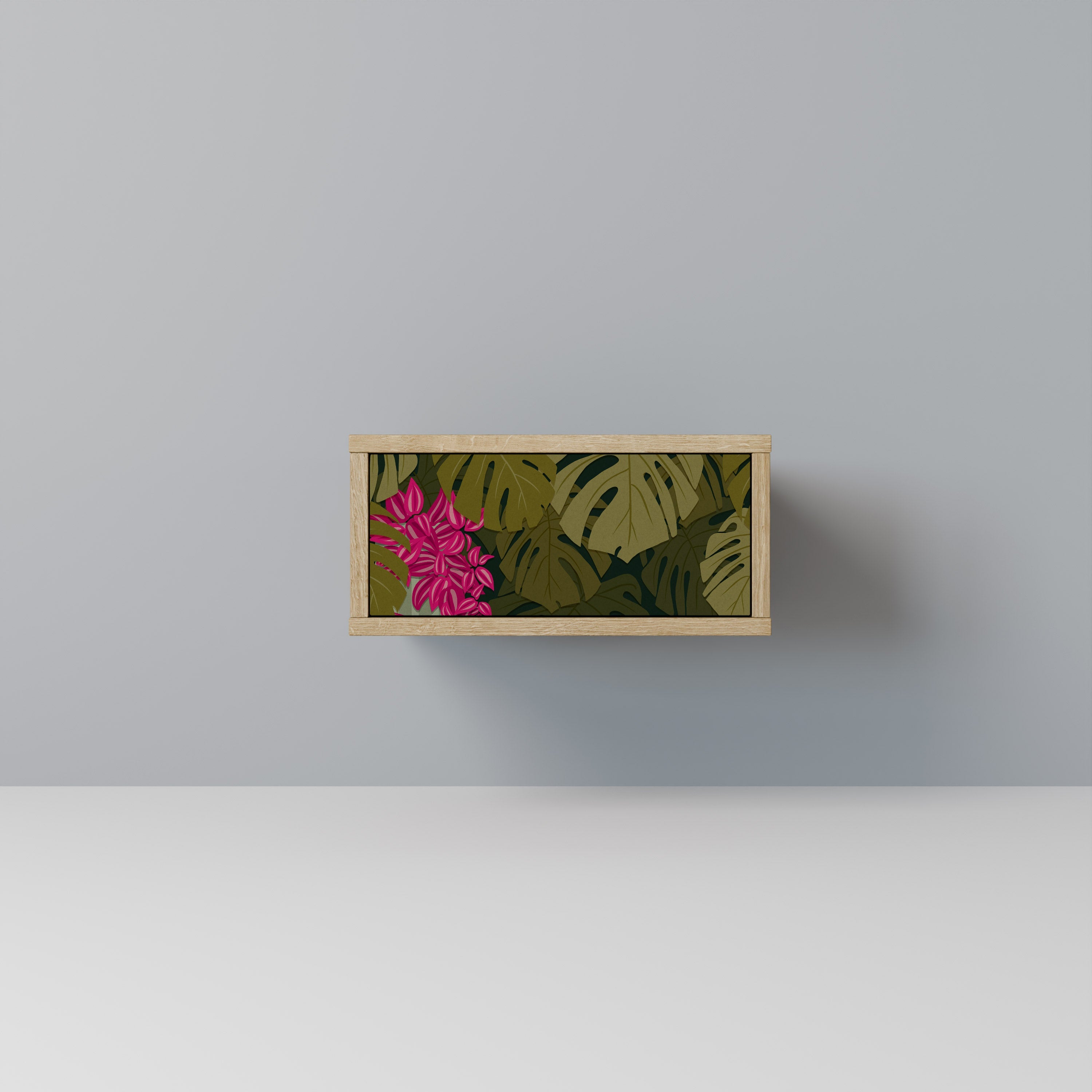 TROPICAL BEAUTY Nachttisch in Eichenoptik