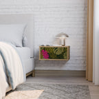 TROPICAL BEAUTY Nightstand in Oak Effect