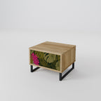 TROPICAL BEAUTY Nightstand in Oak Effect