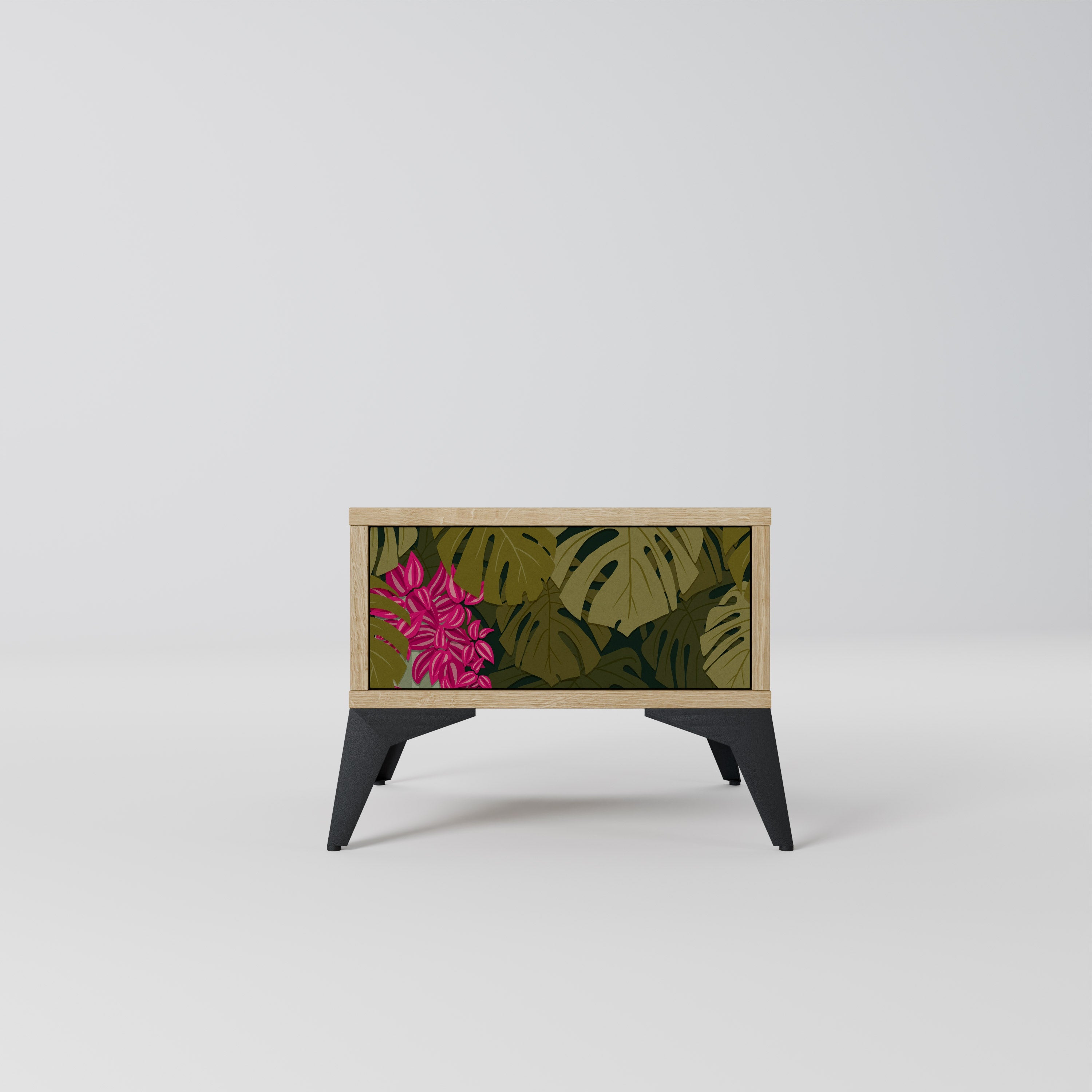 TROPICAL BEAUTY Nachttisch in Eichenoptik