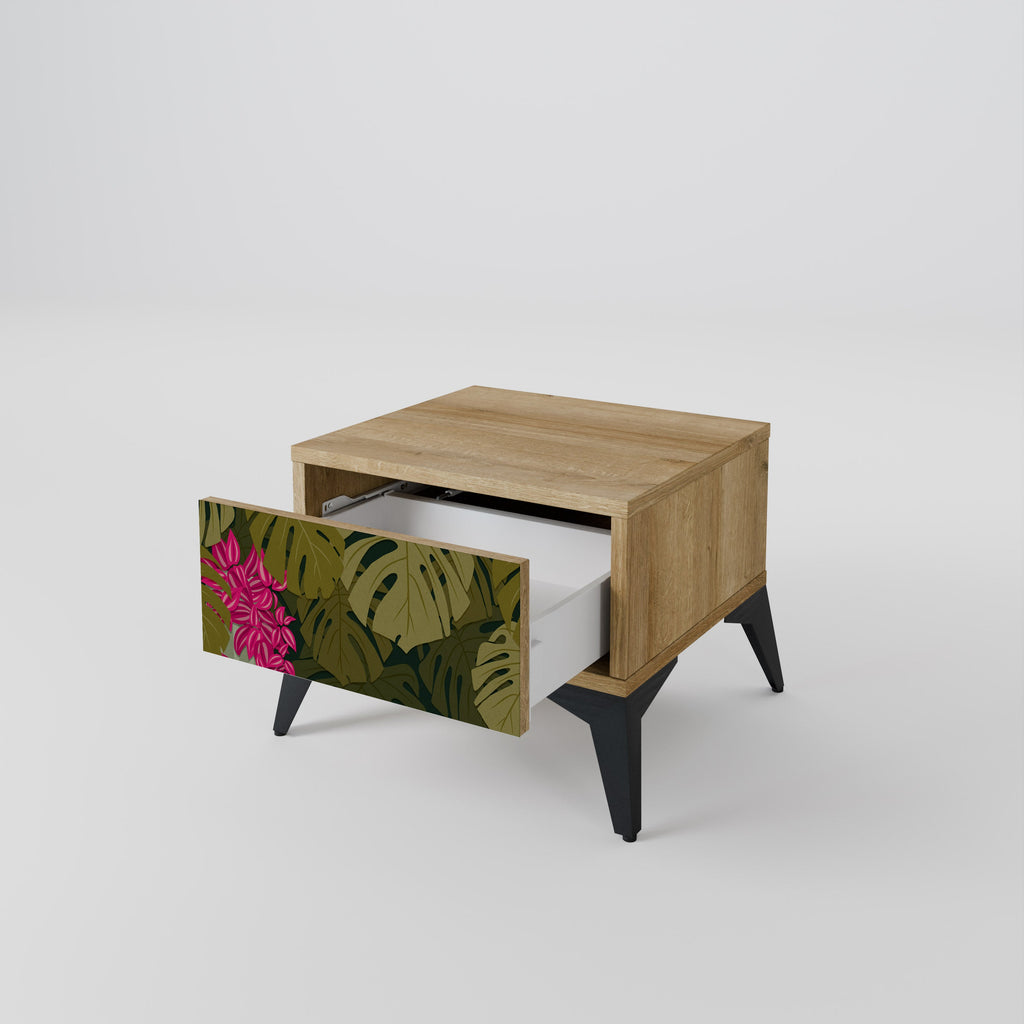 TROPICAL BEAUTY Nachttisch in Eichenoptik
