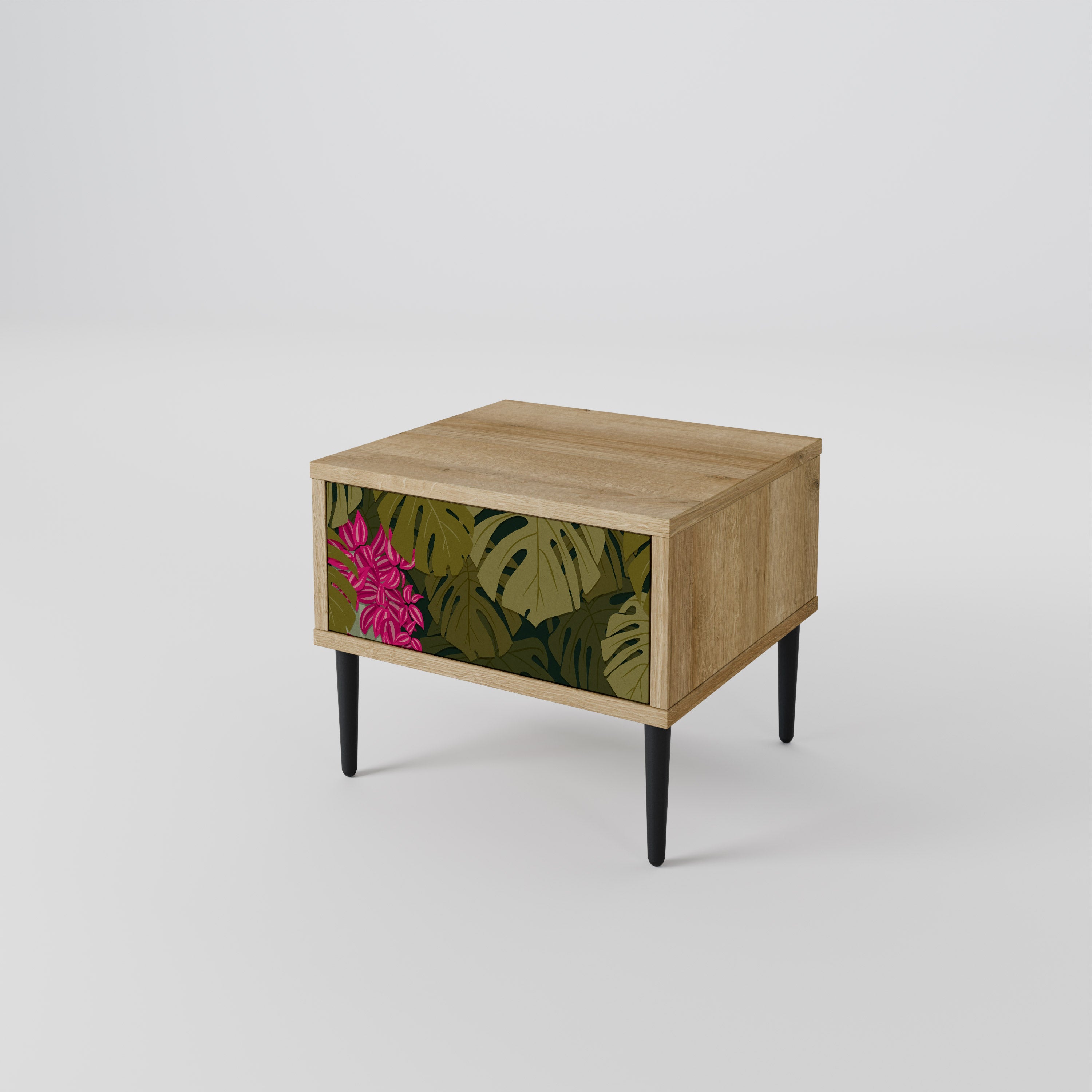 TROPICAL BEAUTY Nachttisch in Eichenoptik