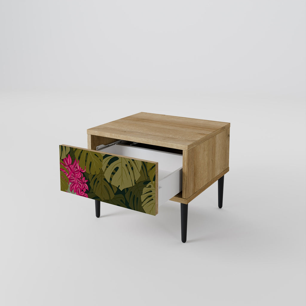 TROPICAL BEAUTY Nachttisch in Eichenoptik