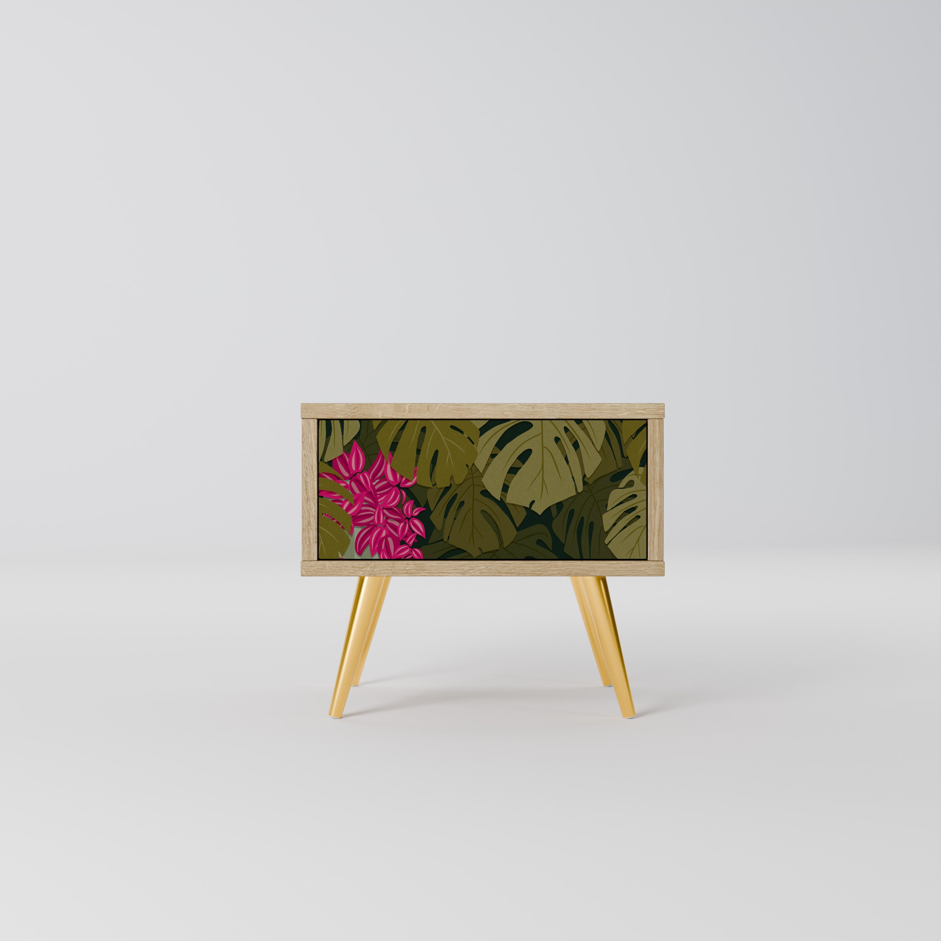 TROPICAL BEAUTY Nachttisch in Eichenoptik