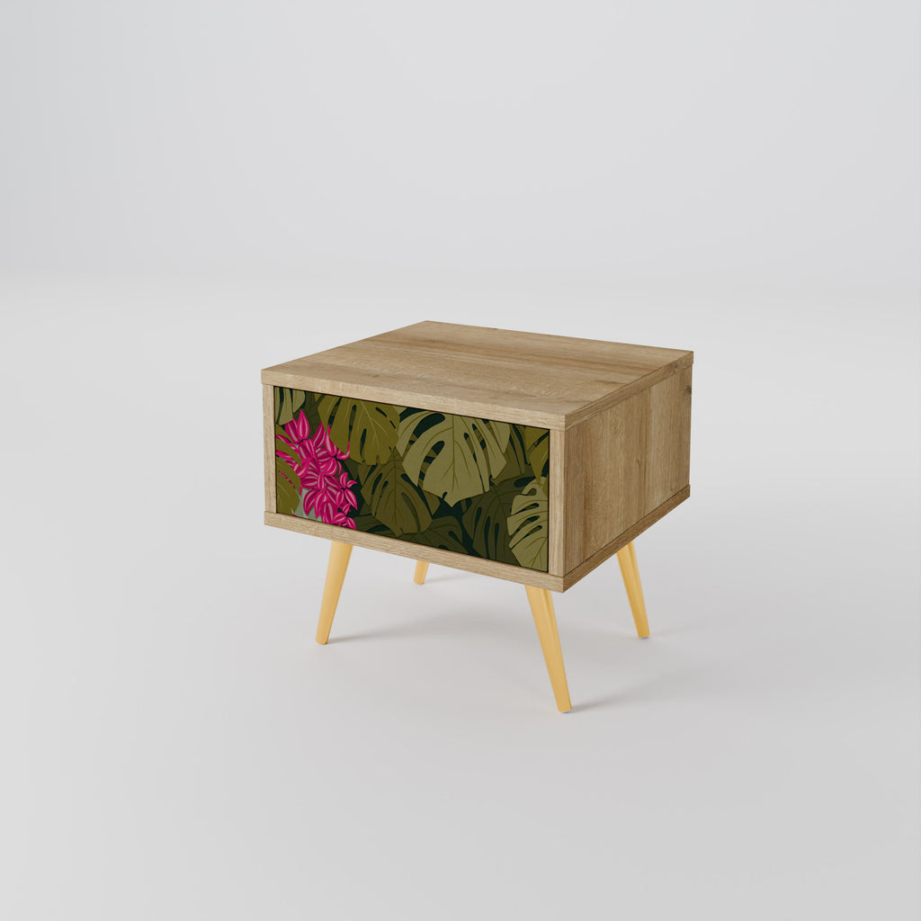 TROPICAL BEAUTY Nachttisch in Eichenoptik