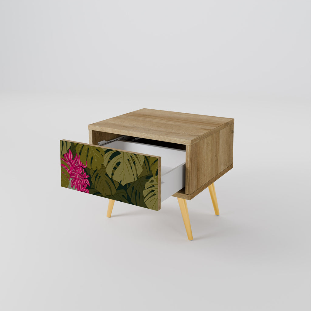 TROPICAL BEAUTY Nachttisch in Eichenoptik