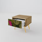 TROPICAL BEAUTY Nightstand in Oak Effect