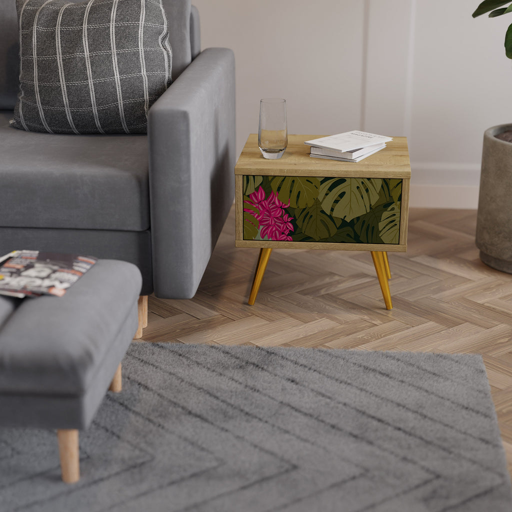 TROPICAL BEAUTY Nachttisch in Eichenoptik