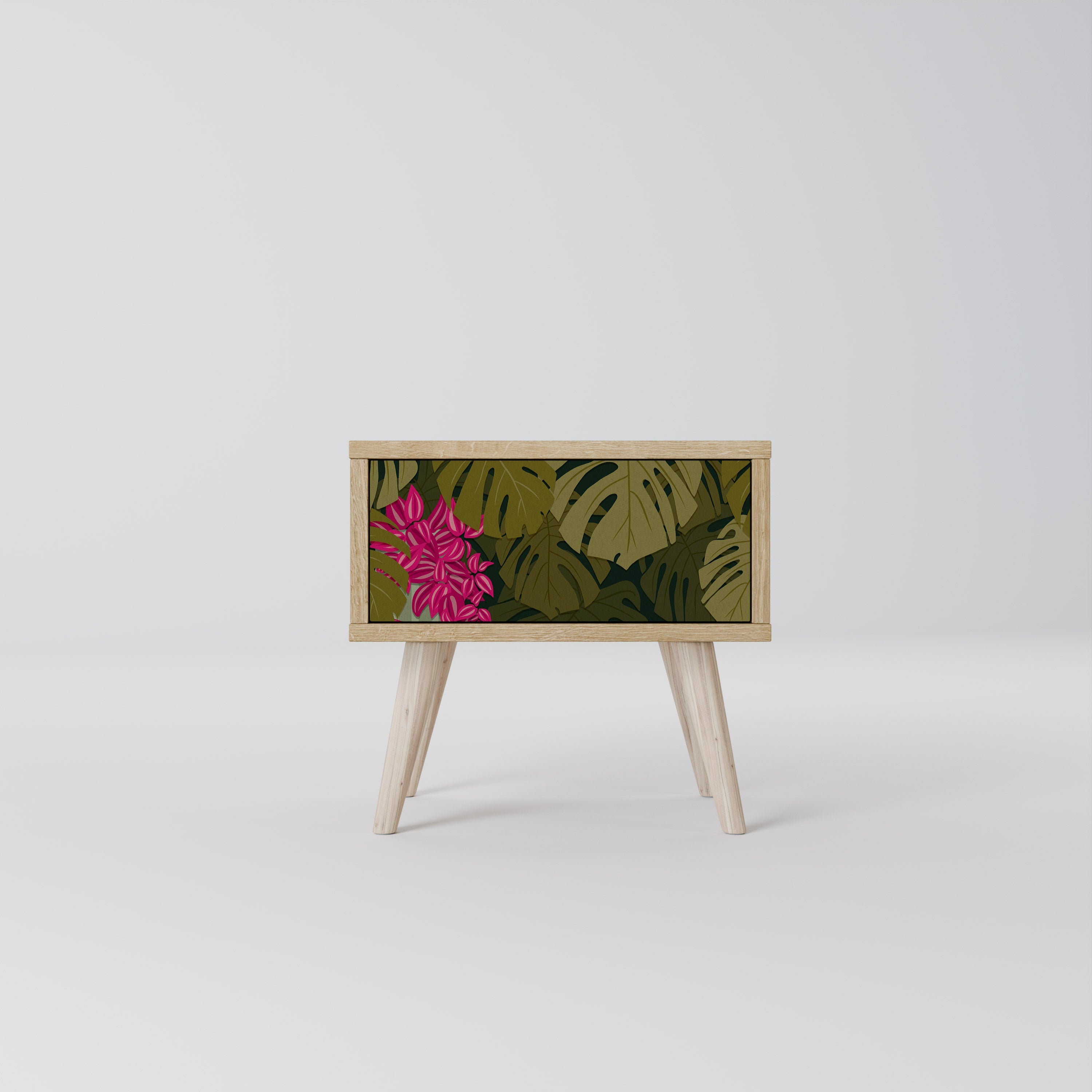 TROPICAL BEAUTY Nachttisch in Eichenoptik
