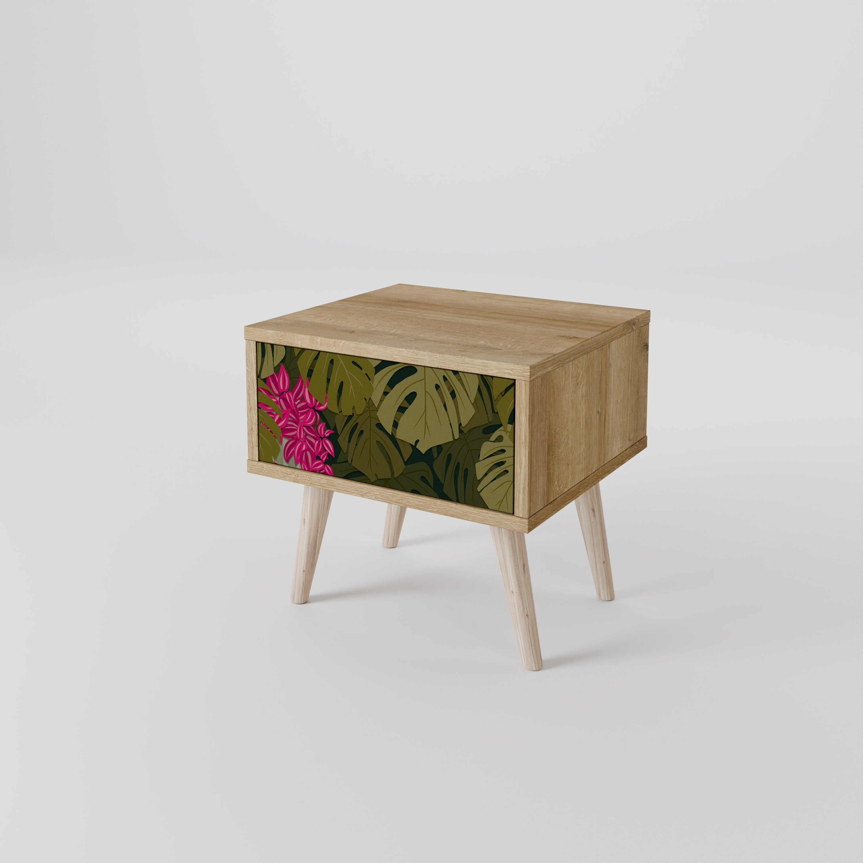 TROPICAL BEAUTY Nachttisch in Eichenoptik