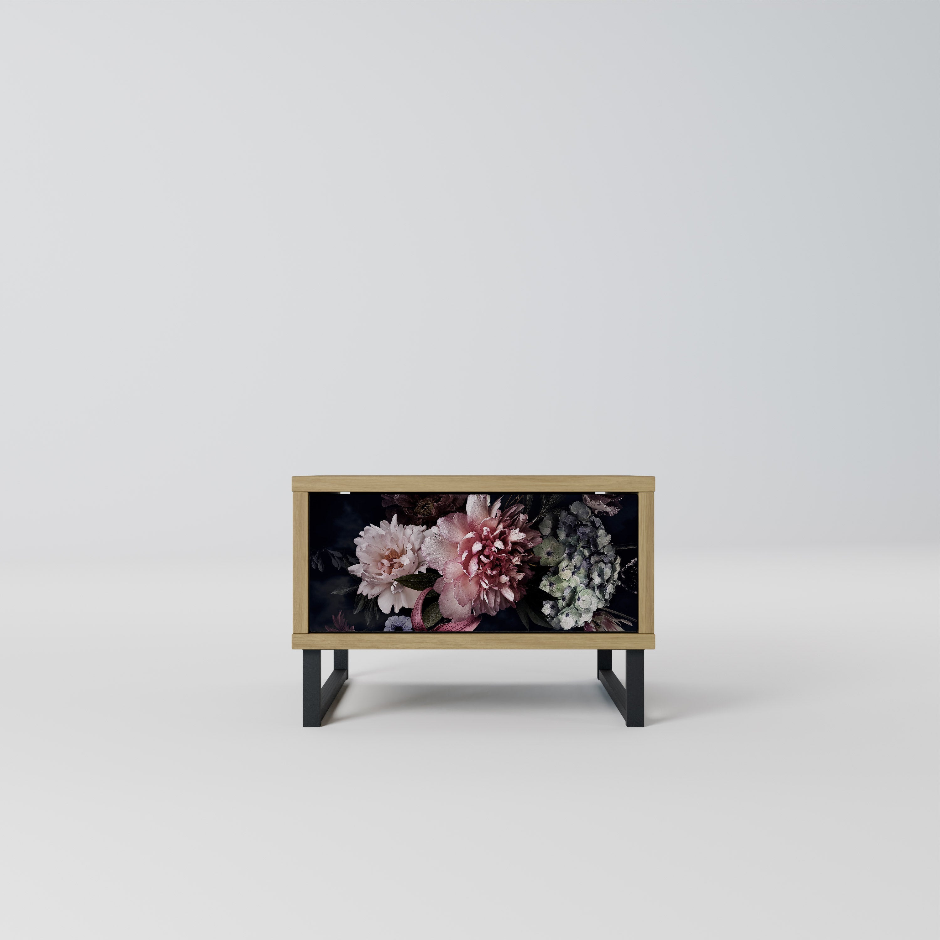 PURE BLOSSOM Nachttisch in Eichenoptik