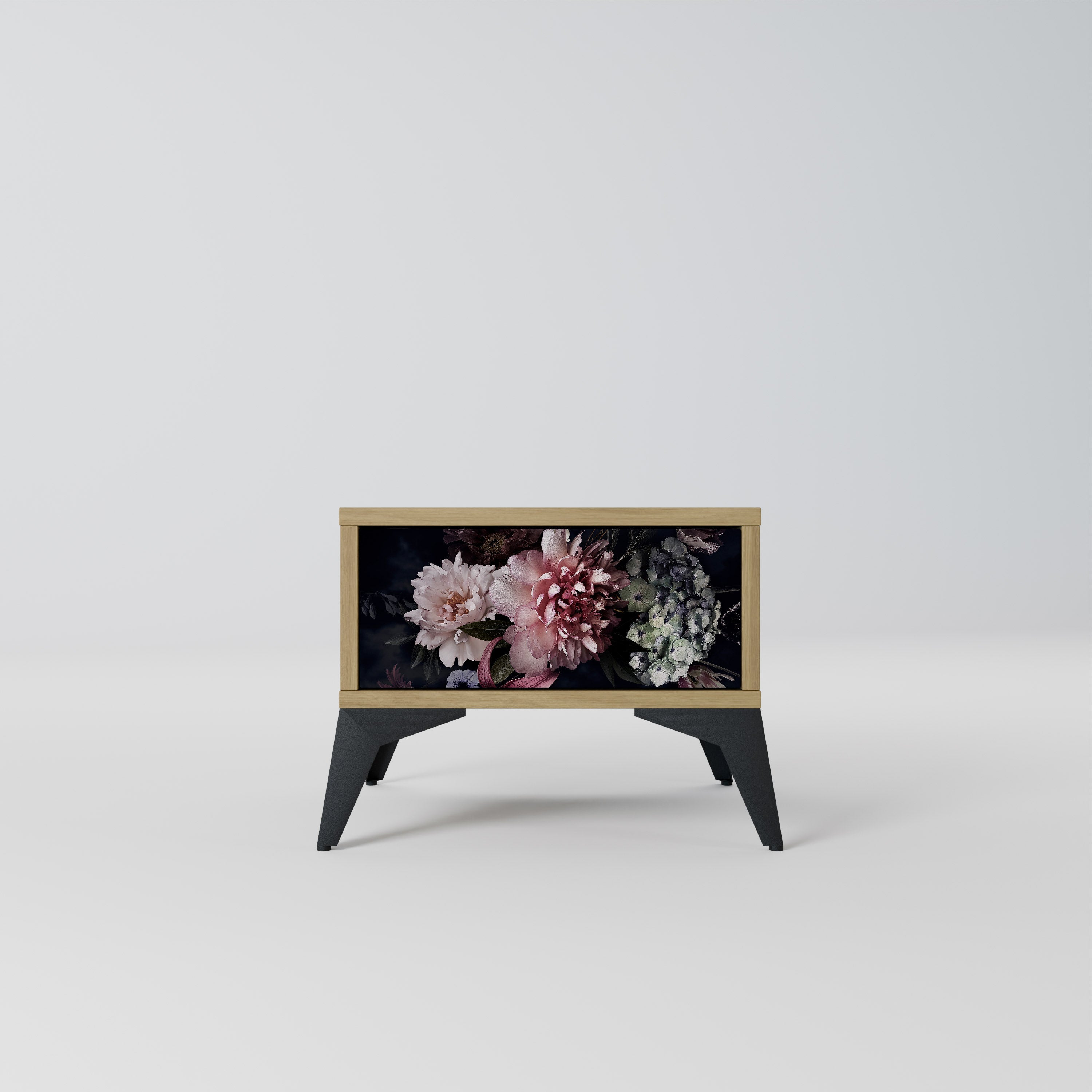 PURE BLOSSOM Nachttisch in Eichenoptik