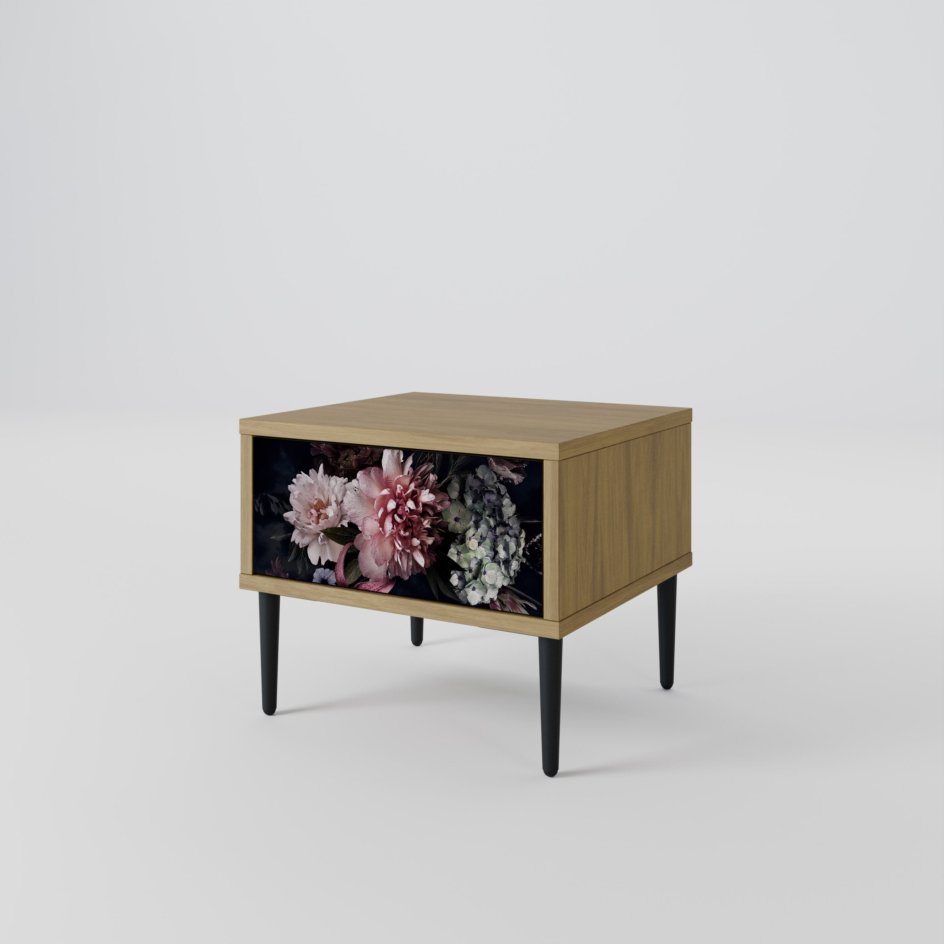 PURE BLOSSOM Nachttisch in Eichenoptik