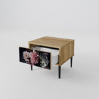 PURE BLOSSOM Nightstand in Oak Effect