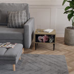 PURE BLOSSOM Nightstand in Oak Effect