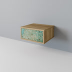 BLOOMING CHARM Nachttisch in Eiche-Optik